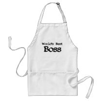 Worlds Best Boss Apron