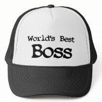 Worlds Best Boss Hats
