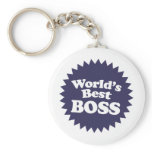 World's Best Boss keychains