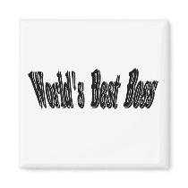 Worlds Best Boss Magnet