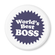 World's Best Boss Magnet