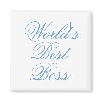Worlds Best Boss Magnet