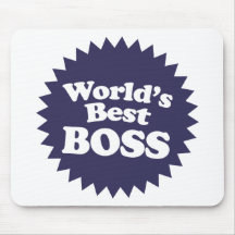 World's Best Boss Mouse Pads