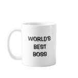 World's Best Boss mugs
