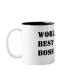 World's Best Boss mugs