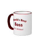 World's best boss mugs