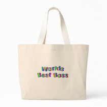 World's Best Boss Tote Bag