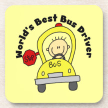 World's Best Bus Driver Coasters