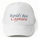Worlds Best Captain hats