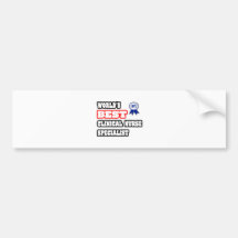 World's Best Clinical Nurse Specialist Bumper Sticker