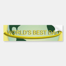 "World's Best Dad" Bumper Stickers