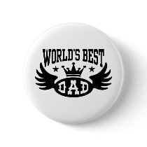 World's Best Dad Pinback Buttons