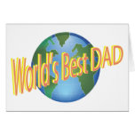 Worlds Best Dad cards