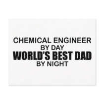 World's Best Dad - Chemical Engineer Post Cards