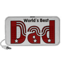 World's Best Dad Doodle Speakers