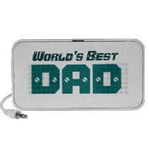 World's Best Dad Doodle Speakers