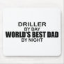 World's Best Dad - Driller Mouse Pads