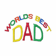 World's Best Dad Embroidered Shirt