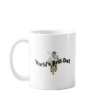 Worlds Best Dad Fisherman mugs