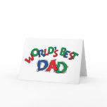 World's Best Dad Gift Card