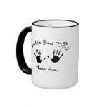 World's Best Dad Hands Down mugs