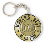 World's Best Dad keychains