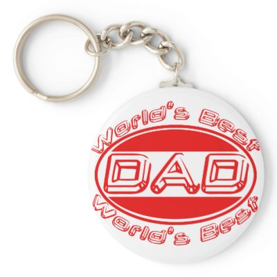 World's best Dad Key Chains by Eholidayz