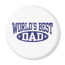 World's Best Dad Magnet