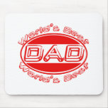 World's best Dad mousepads