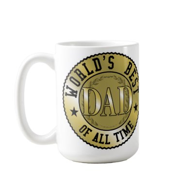 World's Best Dad Coffee Mug by TeeShirtsTShirts
