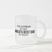World's Best Dad - Policeman mugs