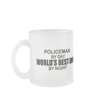 World's Best Dad - Policeman Coffee Mugs