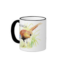 World's Best Dad, Ring Necked Pheasant, Bird Mug