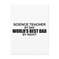 World's Best Dad - Science Teacher