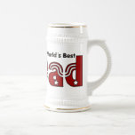World's Best Dad Stein Mugs