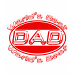 World's best Dad t-shirts