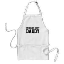 World's Best Daddy Apron