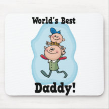 World's Best Daddy Mouse Pads