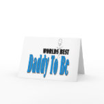World's Best Daddy To Be cards