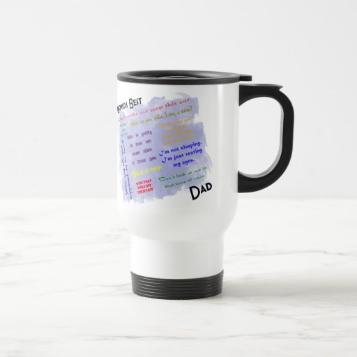 Worlds Best Dadism Travel Mug