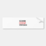 World's Best Daughter Bumper Sticker