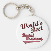 World's Best Dental Assistant Keychains