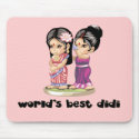 World's Best Didi mousepads