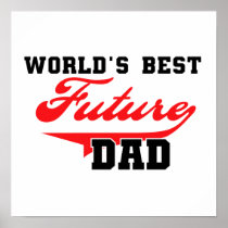 World's Best Future Dad Gifts Print