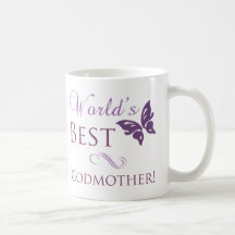 World's Best Godmother Coffee Mugs
