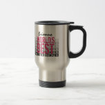 World's Best Godmother Pink and Black G201 Coffee Mug