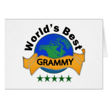 World's Best Grammy Card