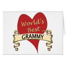 World's Best Grammy Card