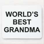 World's Best Grandma Mouse Pads