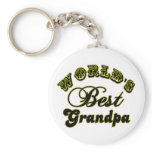 World's Best Grandpa Gifts and Apparel keychains